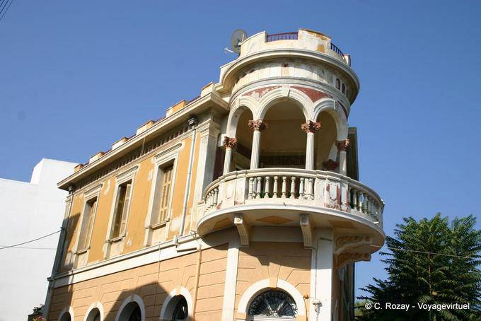 Varanda arredondado, Hania Chania - Creta, Grécia