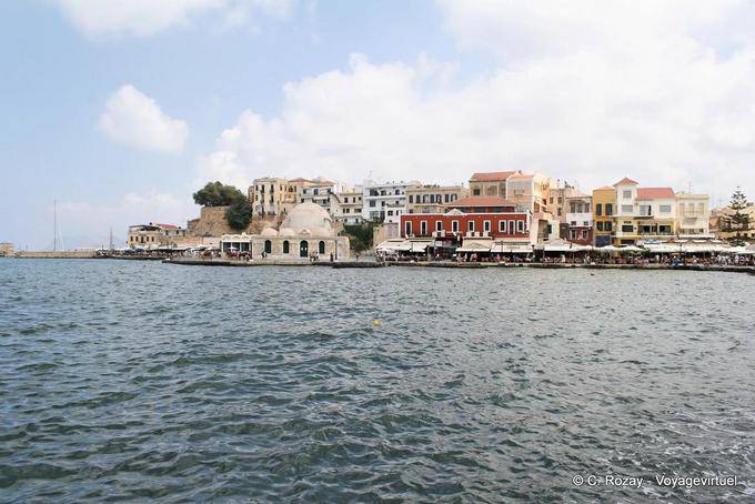 Arsenal e mesquita Hasan, Chania - Creta, Grécia