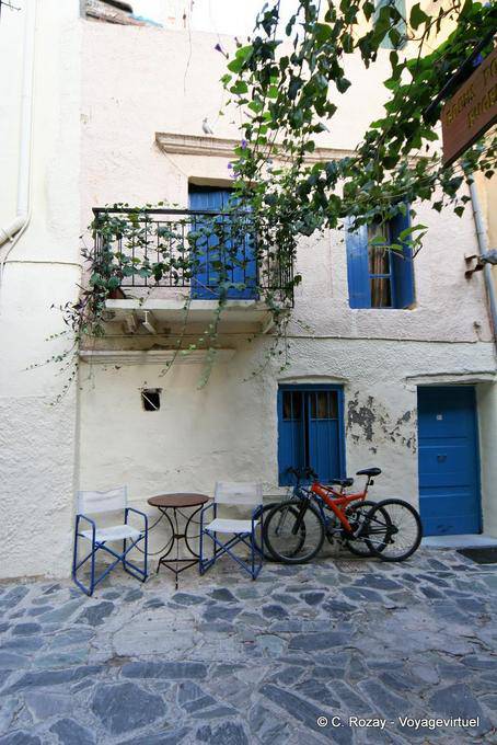 Rua típica de Chania - Creta, Grécia