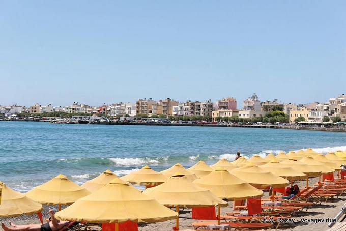 Praia Agios Antreas, leste de Ierapetra - Creta, Grécia