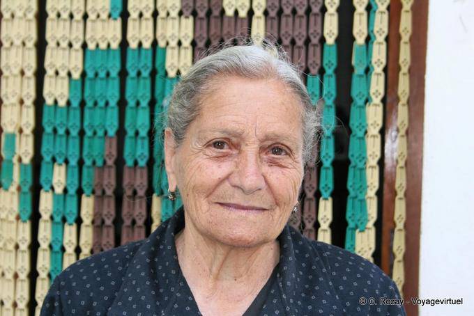 Lassithi Retrato de um residente - Creta, Grécia