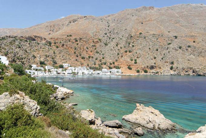 Loutro, ex-Phoenix, antigo porto de Anápolis - Creta, Grécia