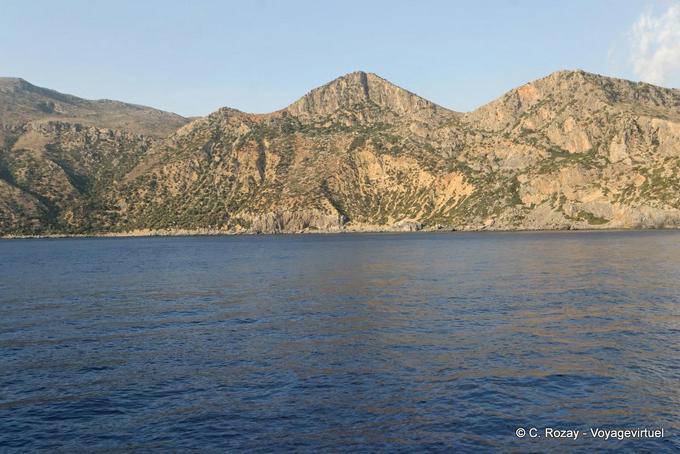 Mountains entre Sougia e Agia Roumeli - Creta, Grécia