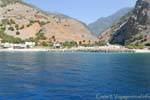 Agia Roumeli-boca praia, Creta.