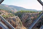 Anopoli, Ponte de Ferro sobre o Gorge Aradena, Creta.