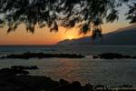 Pôr do sol na Fragokastello, Creta.