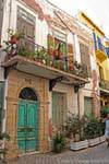 Varanda ornamentada em 35, Chania, Creta.