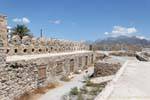 Bastião Venetian de Kales proteção fortaleza porto de Ierapetra, Creta.
