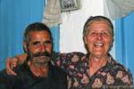Lassithi, simpático casal Tzermiado, Creta.