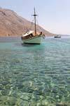 Schooner água cristalina, Loutro, Creta.