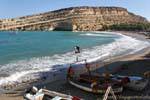 Resumo Matala da praia e da baía, Creta.