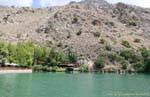 Zaros, o pequeno lago artificial Volomos, Creta.
