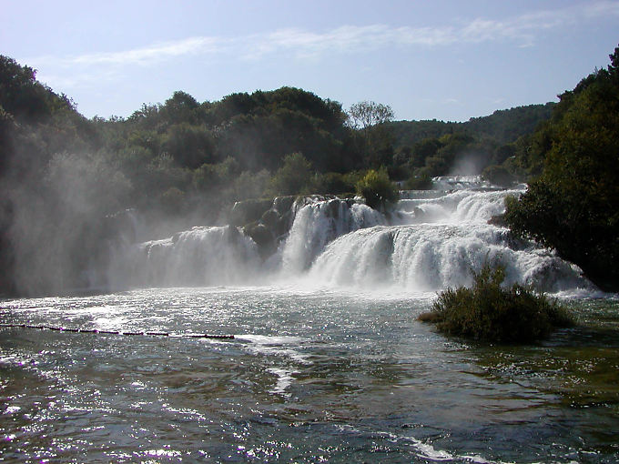 Quedas Skradinski Buk, Parque Nacional de Krka, Croacia