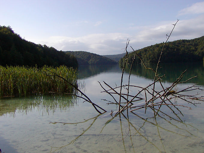 A maior Plitvice Lakes Park, Croacia