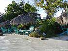 Bar pés na água, Boca Chica, Rep. Dominicana.