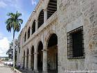 Perspectiva sobre o Alcazar de Colón, Santo Domingo, Rep. Dominicana.