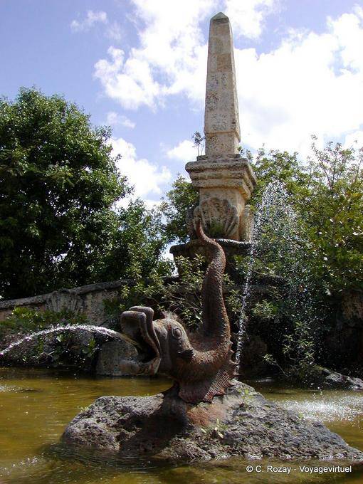 Reprodução da Fonte de Trevi, Altos de Chavon, Rep. Dominicana