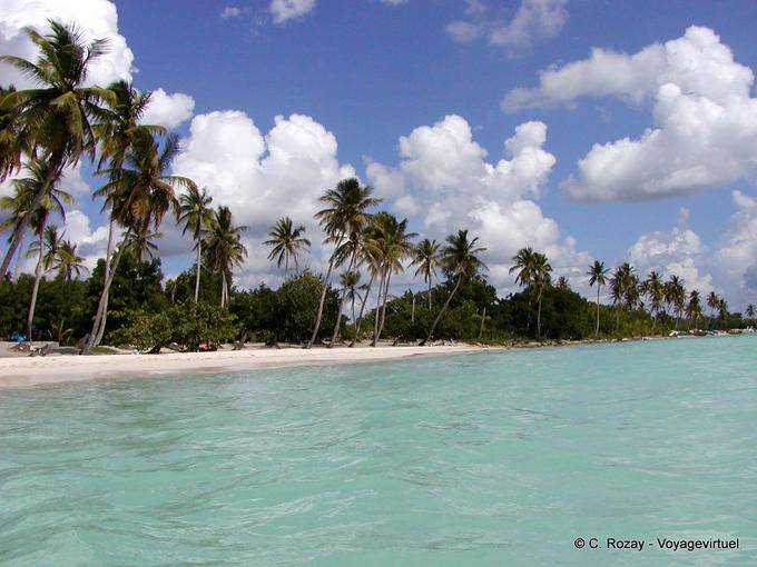 Praia de Bayahibe, pouco antes do Sunscape Casa del Mar, Rep. Dominicana