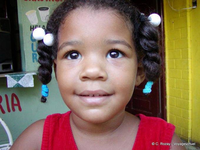 Os olhos da menina, Boca Chica, Rep. Dominicana