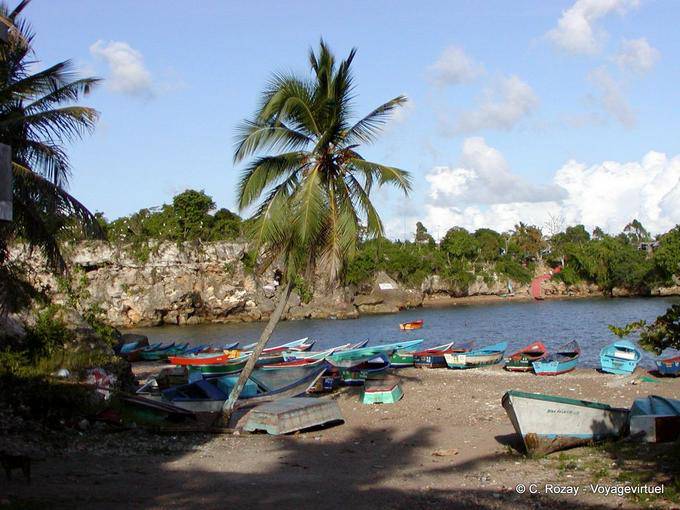 Porto de pesca, Boca de Yuma, Rep. Dominicana
