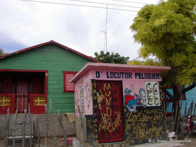 Locutor Peruquery, cabeleireiro, Duverge, Rep. Dominicana