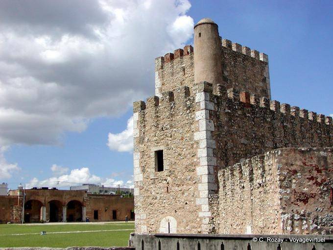 Fortaleza Ozama, Torre del Homenaje, Fortaleza, Santo Domingo, Rep. Dominicana