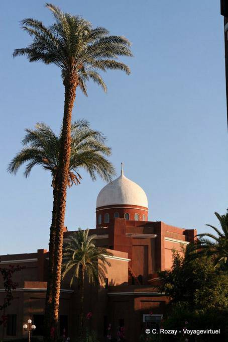 Dome em uma parte do Old Cataract Hotel, Assuão - Egipto