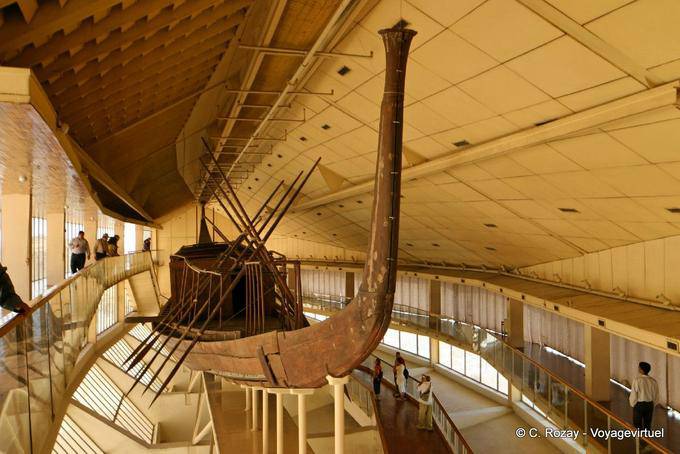 O Barco Solar, Giza - Egipto