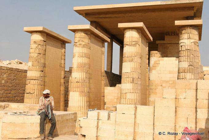 Pirâmide de Djoser, Saqqara - Egipto