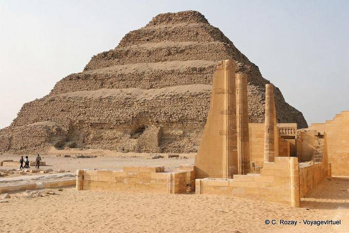 Heb-Sed, complexo funerário de Djoser, Saqqara - Egipto