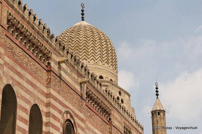 Khan el-Khalili, cúpula e decoração, um outro ponto de vista, Cairo - Egipto