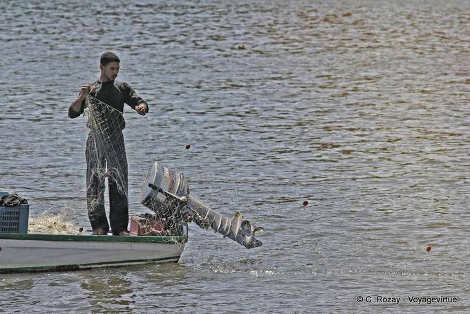 O pescador Nilo, Cairo - Egipto