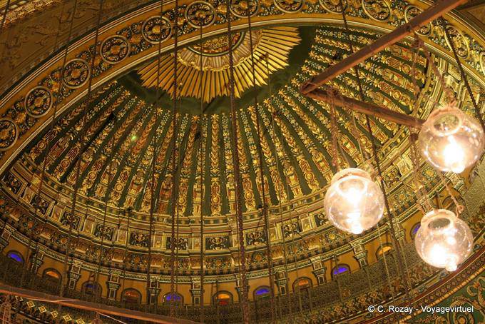 A grande cúpula, Mehemet Ali mesquita, Cairo - Egipto