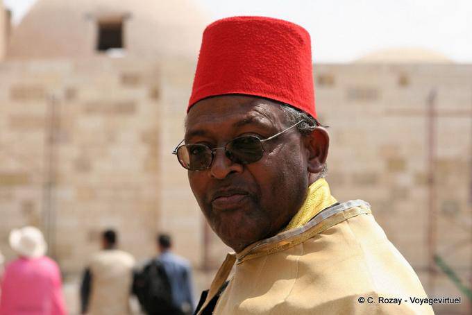 Retrato do homem no fez, Cairo - Egipto