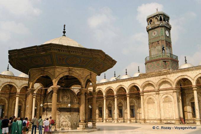 Sabil e Relógio de Louis Philippe, Mohammed Ali Mesquita, Cairo - Egipto