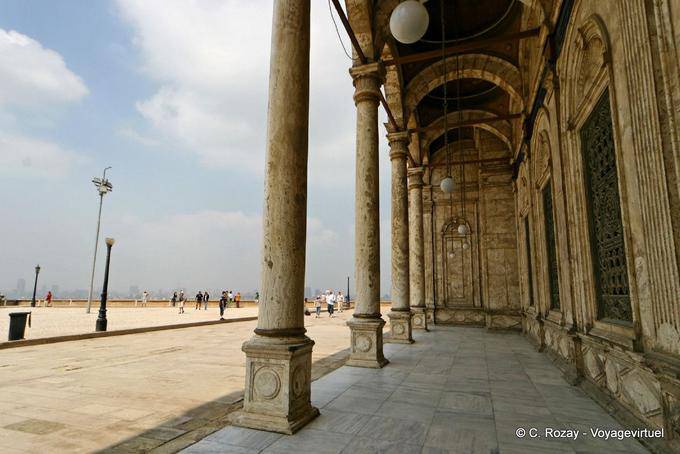 Salão da mesquita Mehemet Ali, Cairo - Egipto