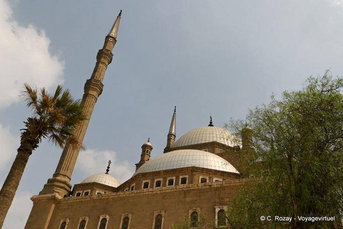 Minaretes e cúpulas, Mohammed Ali, Cairo - Egipto