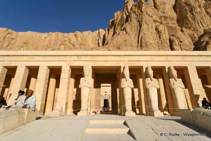 Djoser-djéserou, o Templo de Hatshepsut - Egipto