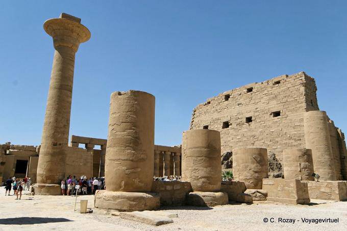 Booth Taharka, templo de Karnak - Egipto