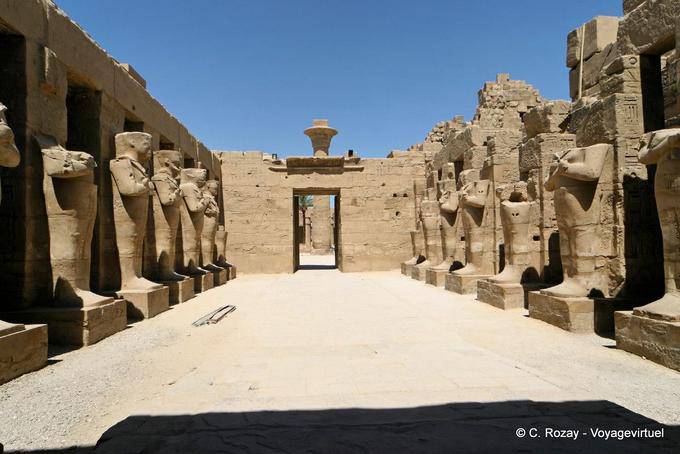 Templo de Ramsés III, Karnak - Egipto