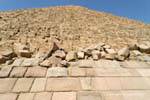 Apontador Construção para o céu, Pirâmide de Quéops, Giza, Egipto.