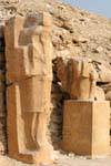 Estátuas Cariátides de Djoser, Saqqara, Egipto.