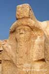 Cabeça primeiro colossos de Osíris, Djoser, Saqqara, Egipto.