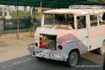 Bus dilapidado, Cairo, Egipto.