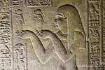 Finesse de um alívio, Templo de Horus, Edfu, Egipto.