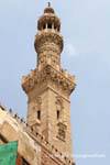 Minarete de Khan el-Khalili, estrutura, Cairo, Egipto.