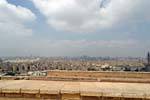 Cairo, em cima da parede cidadela, Egipto.