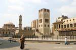 Área de Khan el-Khalili de Al Azhar, no Cairo, Egipto.