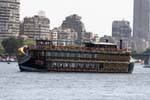 Boat on the Nile, Cairo, Egipto.