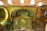 Suspensões de teto brilhante, Mesquita de Mohammed Ali, Cairo, Egipto.